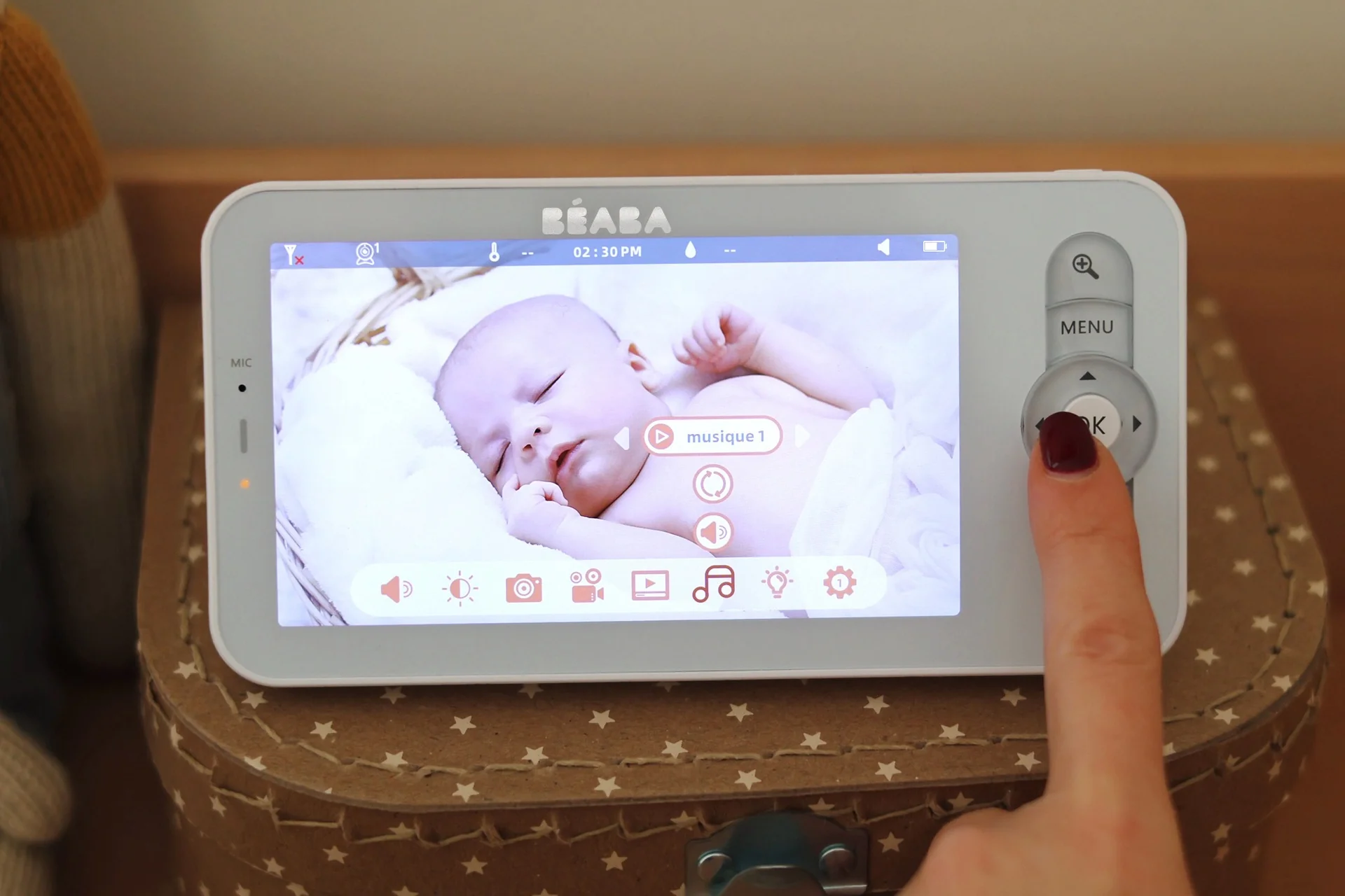 Béaba Beeldbabyfoon Zen Night Light wit - Image 11