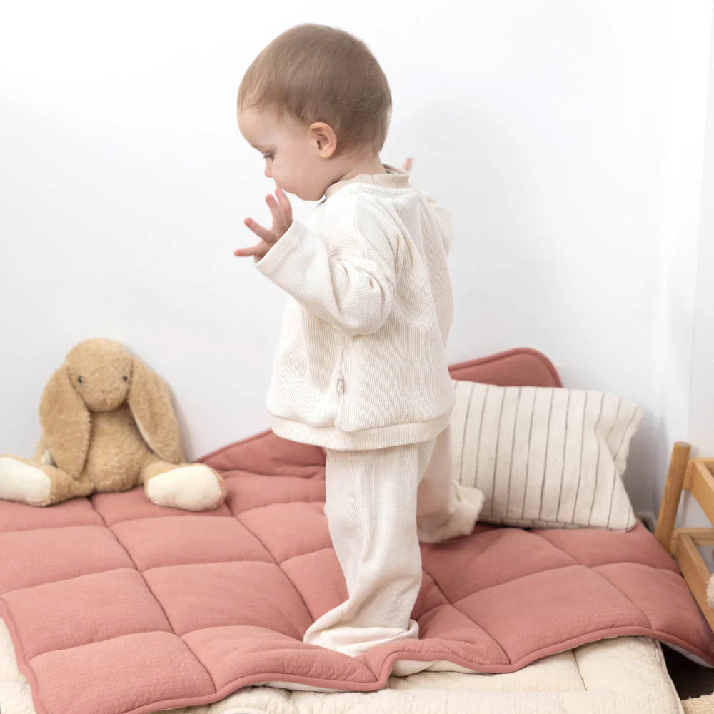 Bemini Parklegger Cadum bambi roze terracotta 75 x 95 cm - Image 6