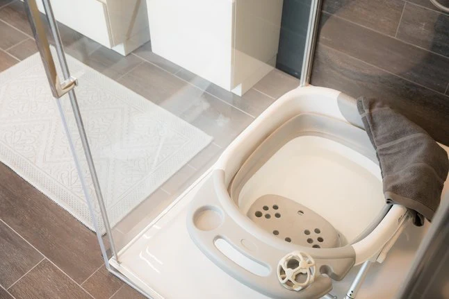 Bo Jungle Badje voor douche wit/grijs - Image 9