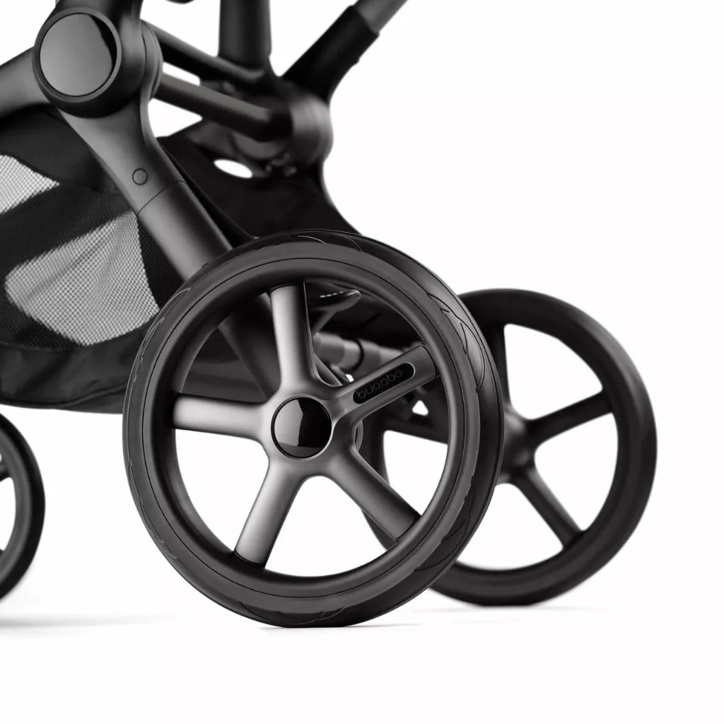 Bugaboo Kinderwagen Fox 5 Renew met draagmand Black / Dark Cherry - Image 9