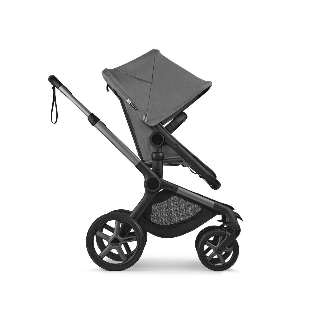 Bugaboo Kinderwagen Fox 5 Renew met draagmand Graphite / Moon Grey - Image 4