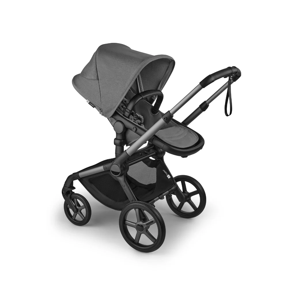 Bugaboo Kinderwagen Fox 5 Renew met draagmand Graphite / Moon Grey - Image 5