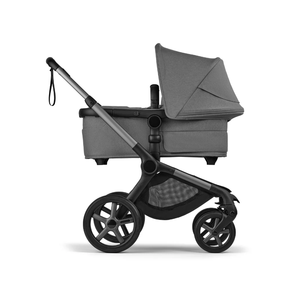 Bugaboo Kinderwagen Fox 5 Renew met draagmand Graphite / Moon Grey - Image 6