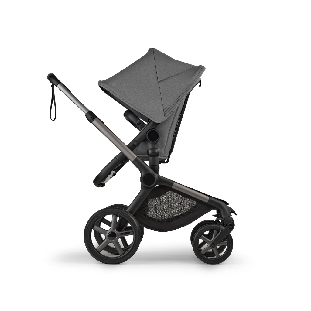 Bugaboo Kinderwagen Fox 5 Renew met draagmand Graphite / Moon Grey - Image 7
