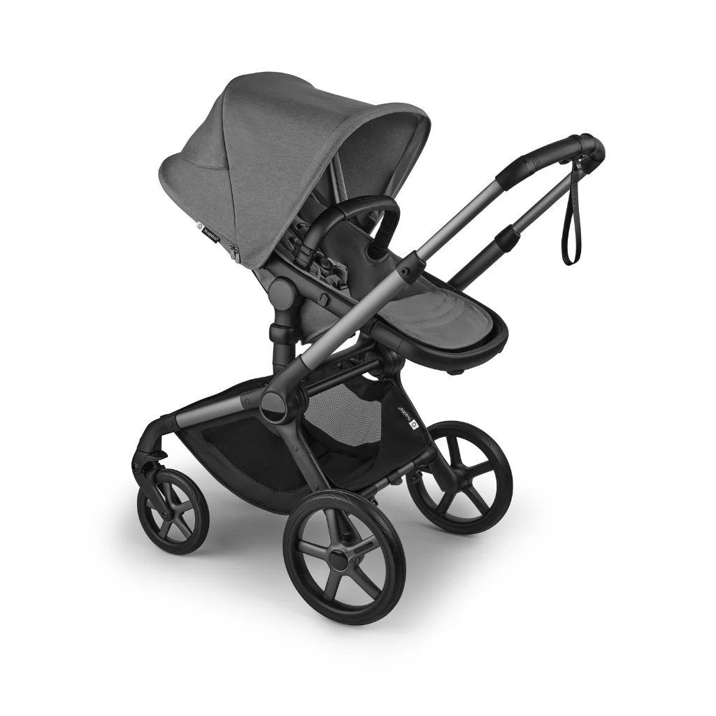 Bugaboo Kinderwagen Fox 5 Renew met draagmand Graphite / Moon Grey - Image 9