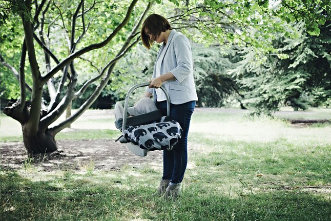 Bundle Bean Multifunctioneel voetenzeil grey elephants - Image 11