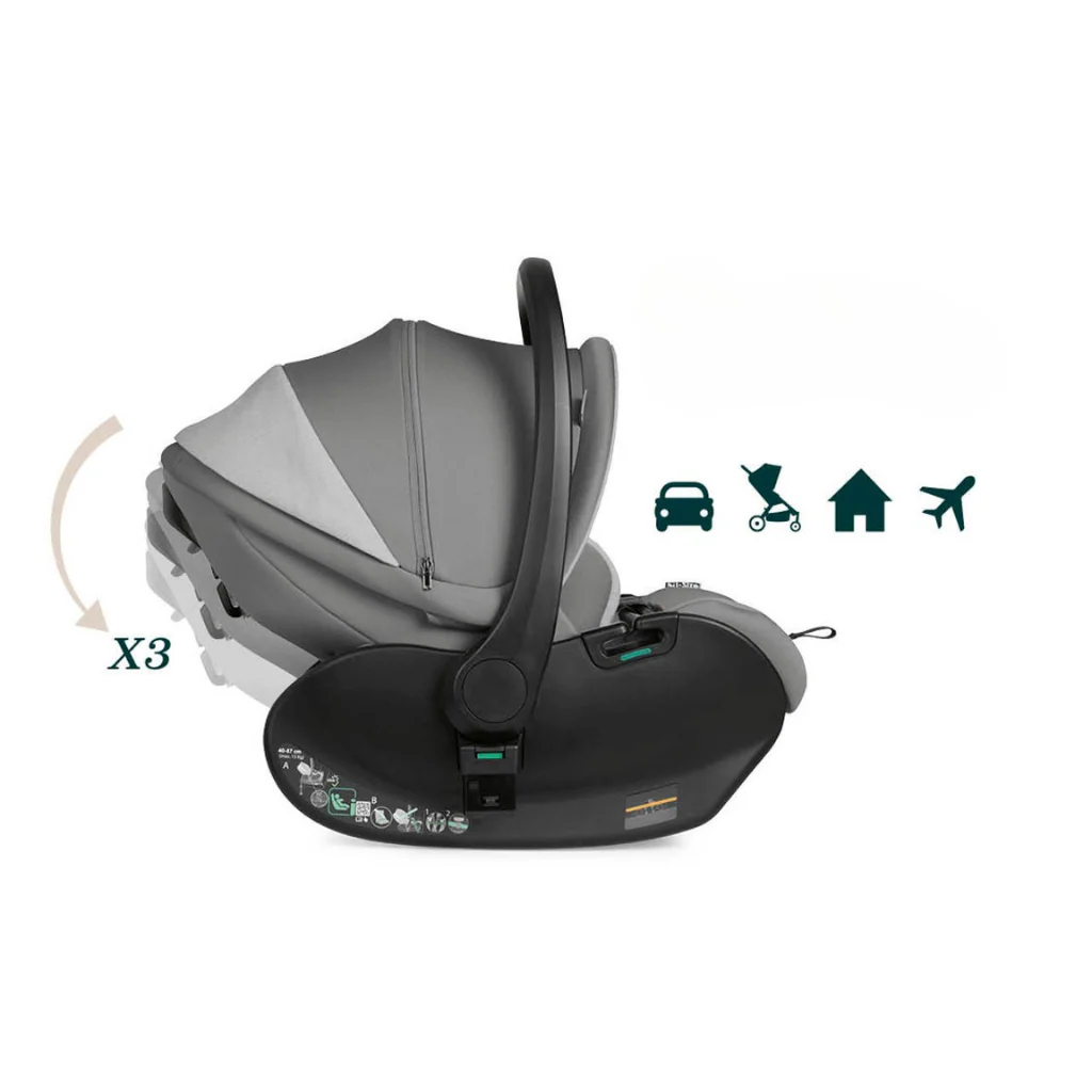 Chicco Autostoel First Seat Recline i-Size Groep 0+ Lunar Rock - Image 4