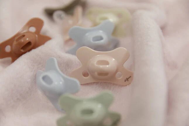 Difrax Fopspeen + 0 maanden Dental Pure Collection Pistache - Image 4