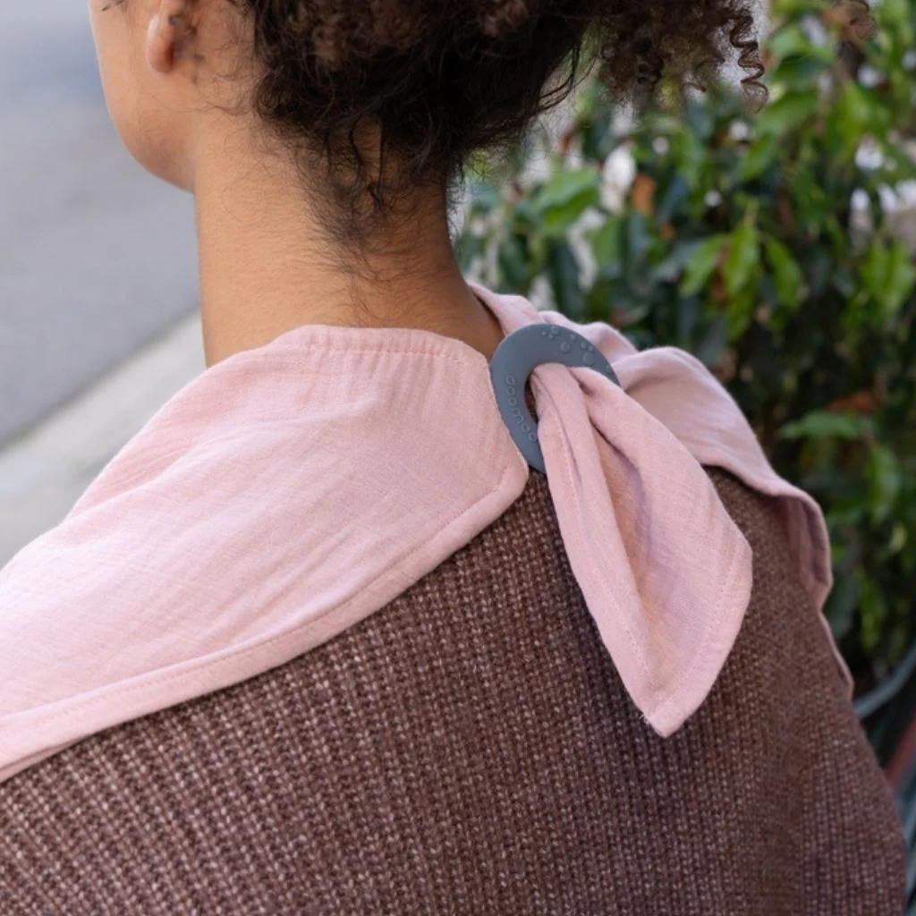 doomoo Borstvoedingsdoek Mom'n Play Tetra Pink - Image 3