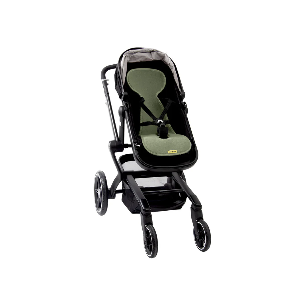 Inlegkussen voor kinderwagen/buggy Airlayers groep B Moss green - Image 3