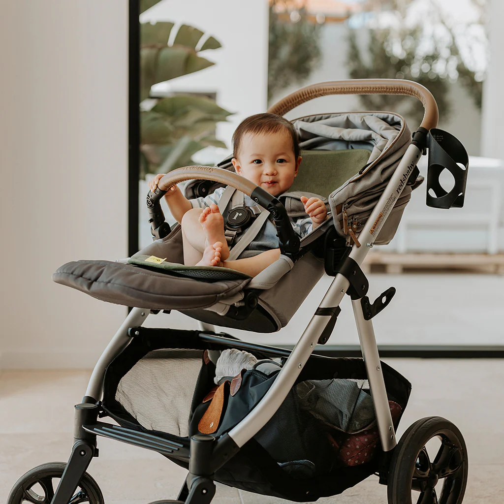 Inlegkussen voor kinderwagen/buggy Airlayers groep B Moss green - Image 4