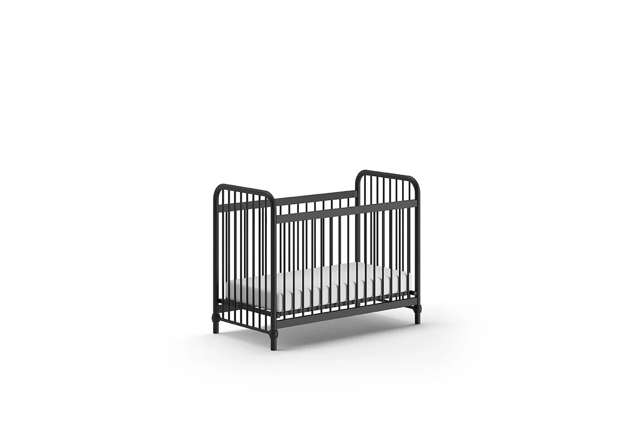 Jaxx Babybed L 120 x B 60 cm Bronxx Black - Image 5