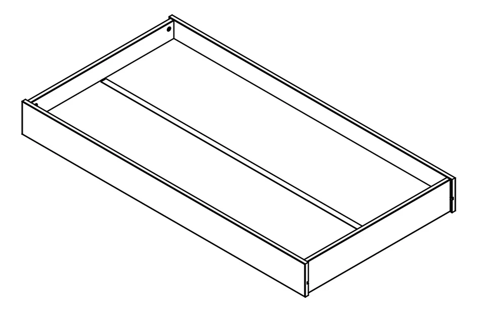 Jaxx Lade voor peuterbed Toddler I en II Casami Wit - Image 3