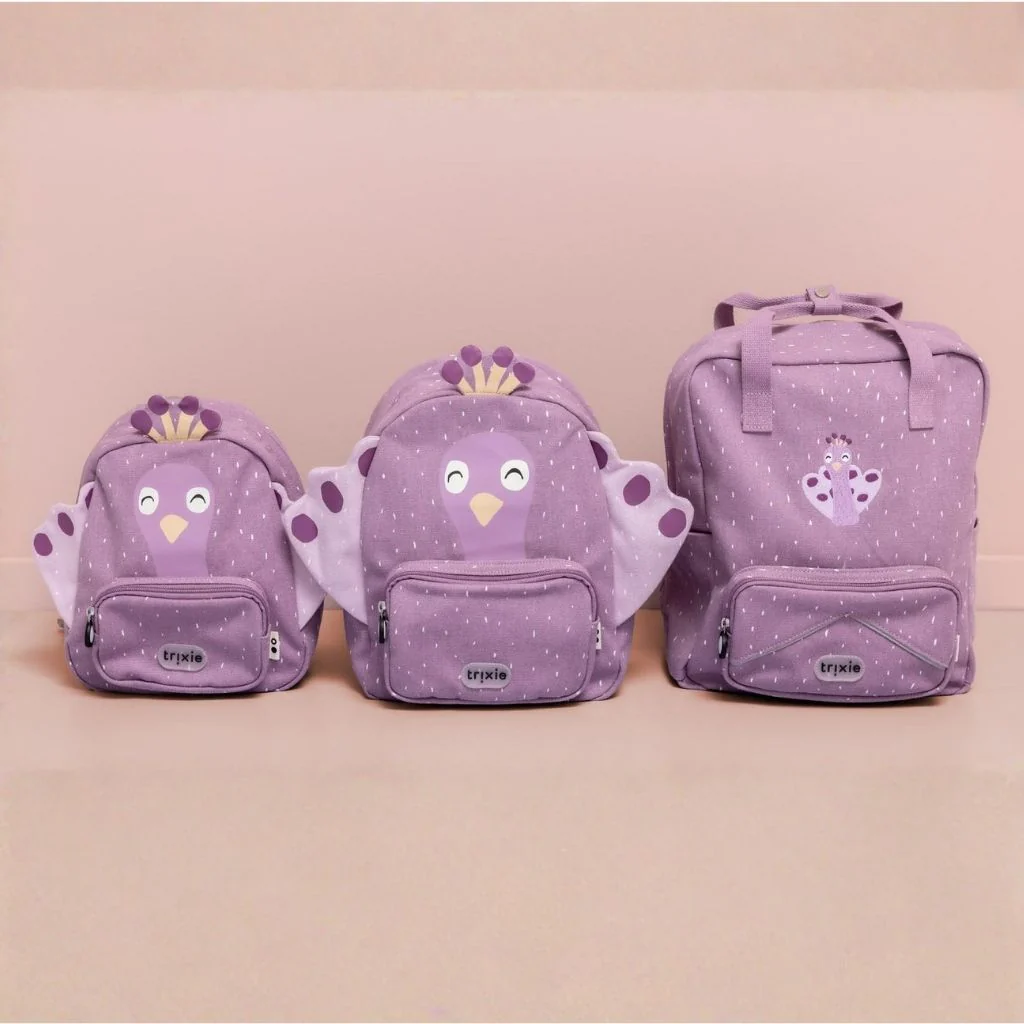 Trixie Kleine Rugzak Mrs. Peacock Paars - Image 5
